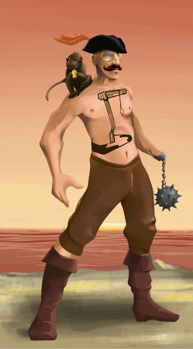 AlgoSeas Pirate #25199 NFT on Algorand