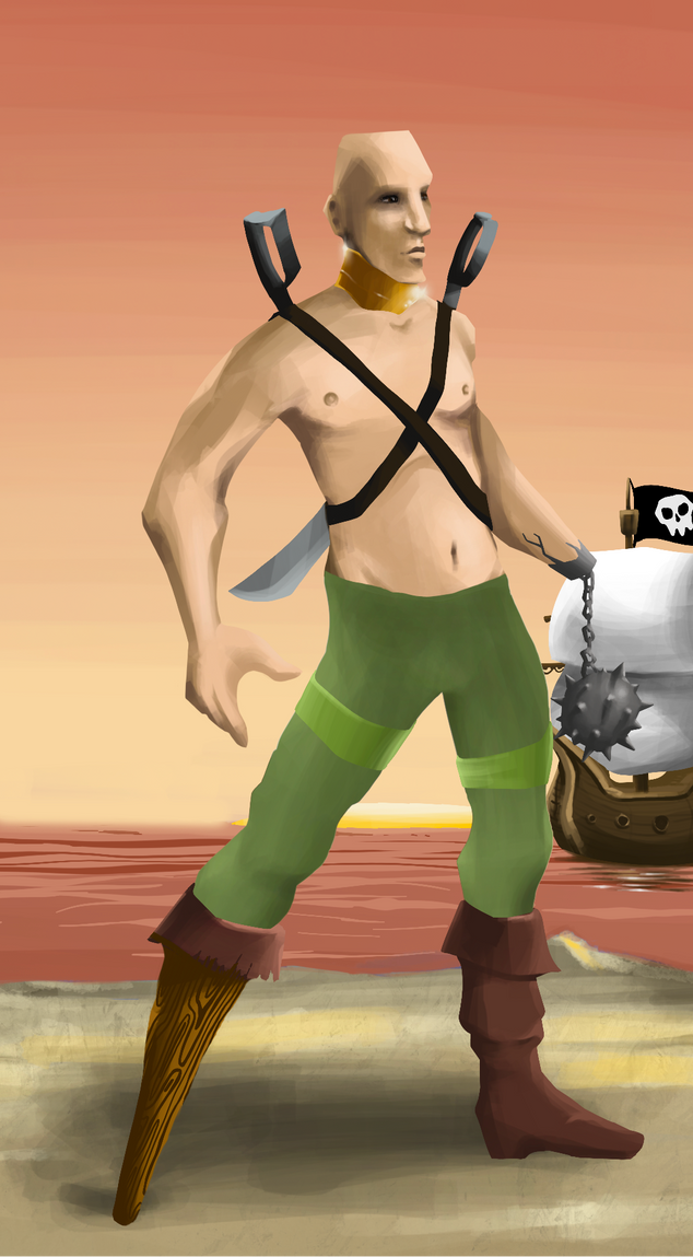 AlgoSeas Pirate #25233 NFT on Algorand