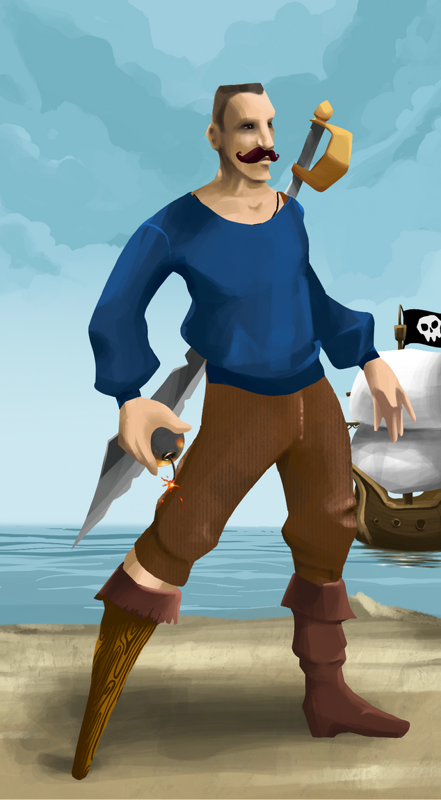 AlgoSeas Pirate #2524 NFT on Algorand