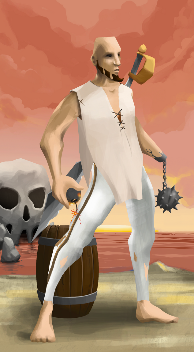 AlgoSeas Pirate #2525 NFT on Algorand