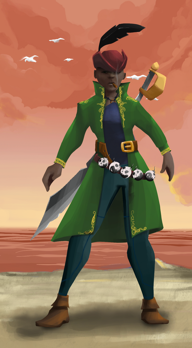 AlgoSeas Pirate #25252 NFT on Algorand