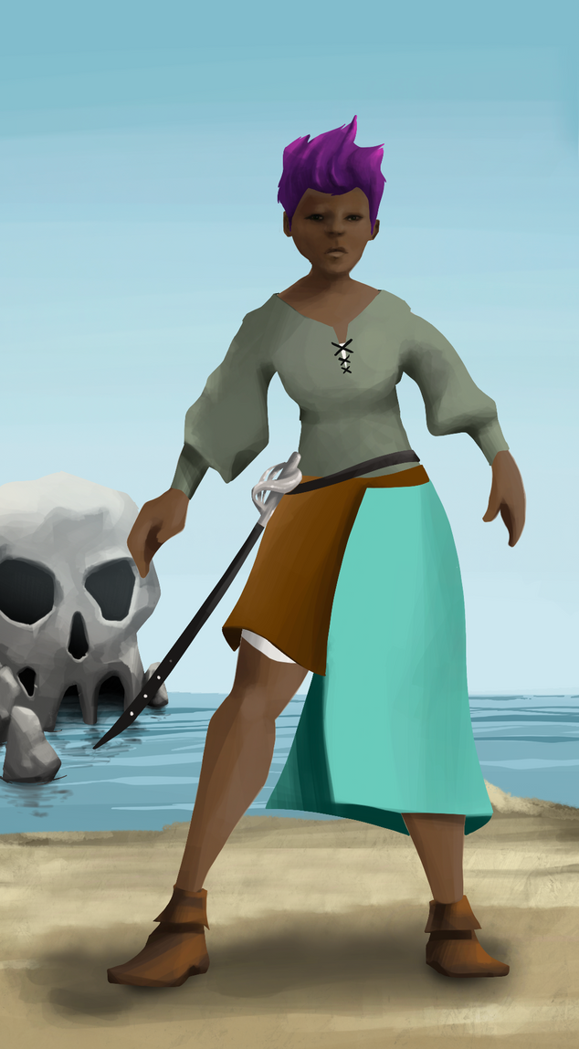 AlgoSeas Pirate #25254 NFT on Algorand