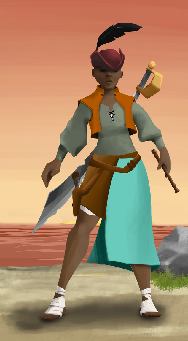 AlgoSeas Pirate #25274 NFT on Algorand