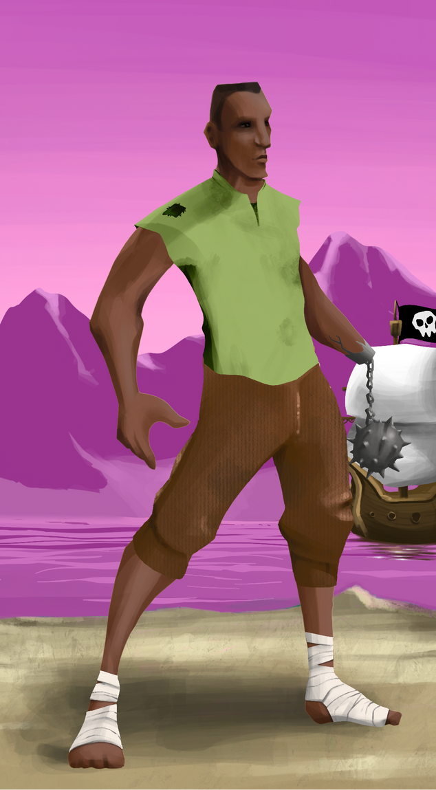 AlgoSeas Pirate #25291 NFT on Algorand