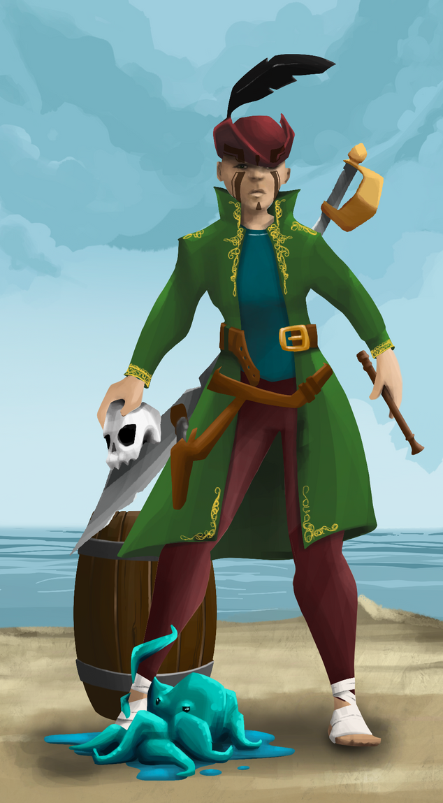 AlgoSeas Pirate #2535 NFT on Algorand