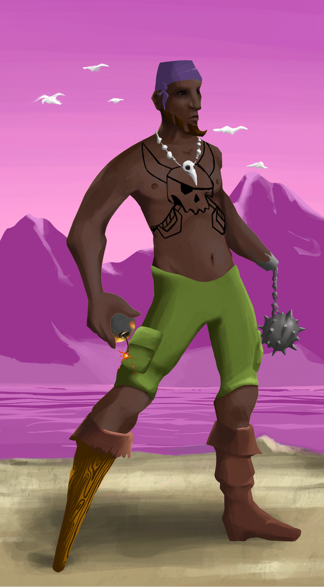 AlgoSeas Pirate #25376 NFT on Algorand