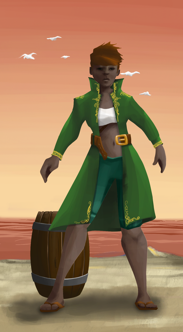 AlgoSeas Pirate #25388 NFT on Algorand