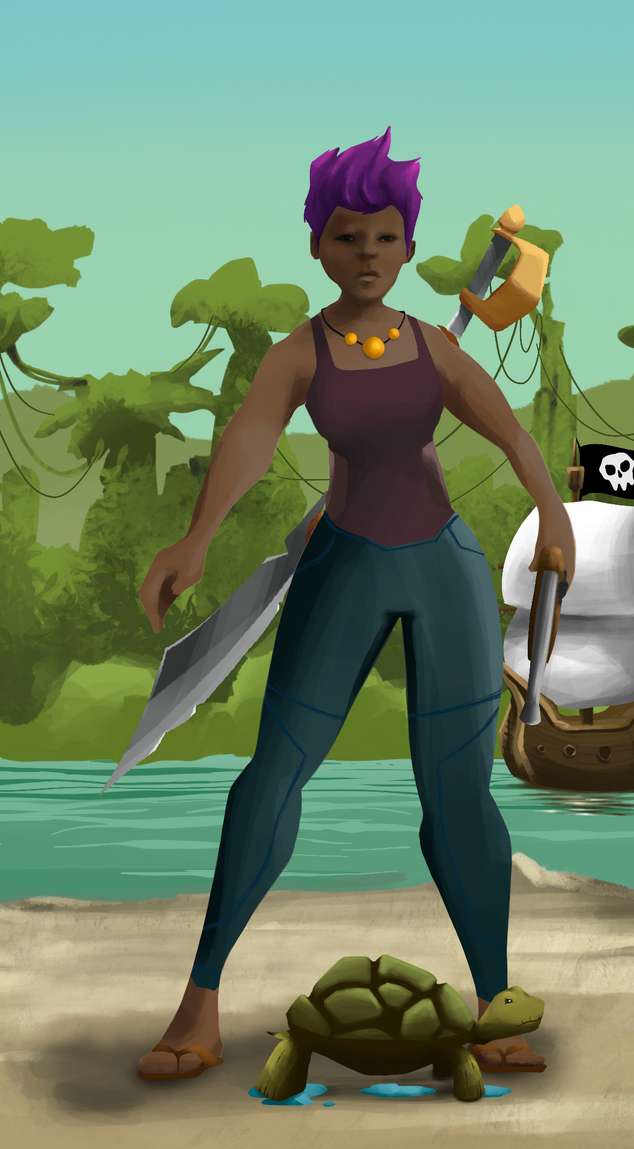 AlgoSeas Pirate #25423 NFT on Algorand