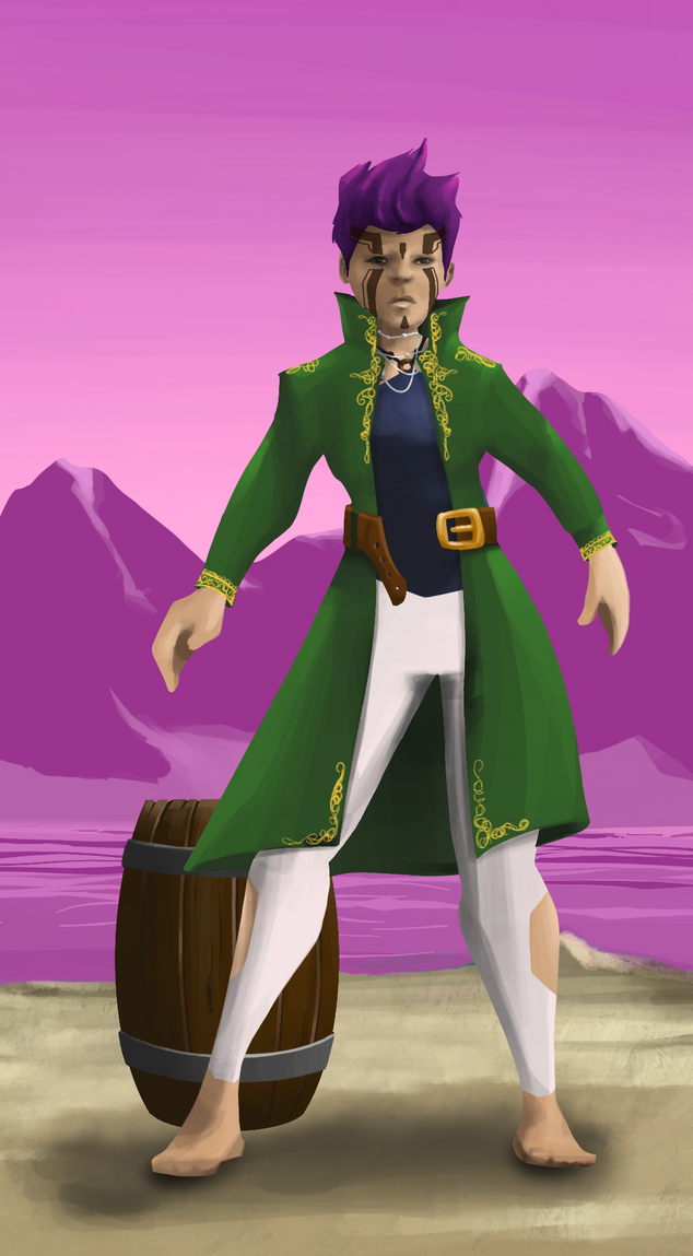 AlgoSeas Pirate #2543 NFT on Algorand