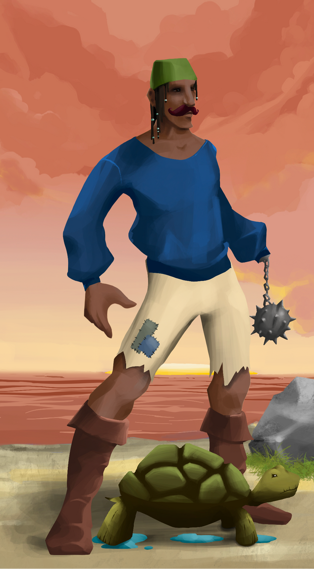 AlgoSeas Pirate #25430 NFT on Algorand