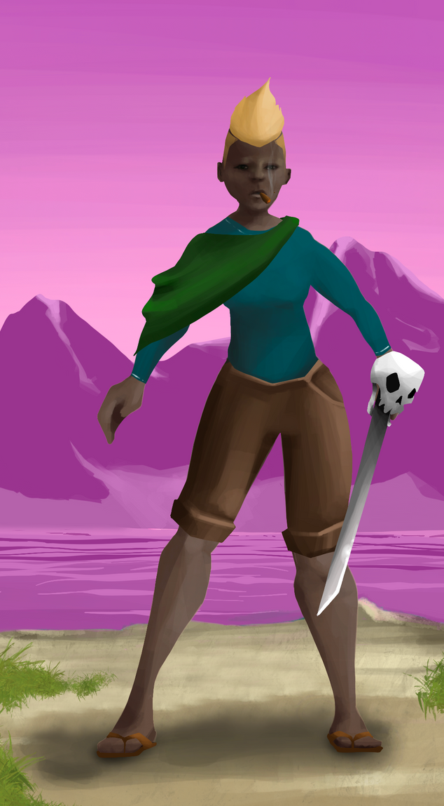 AlgoSeas Pirate #25436 NFT on Algorand