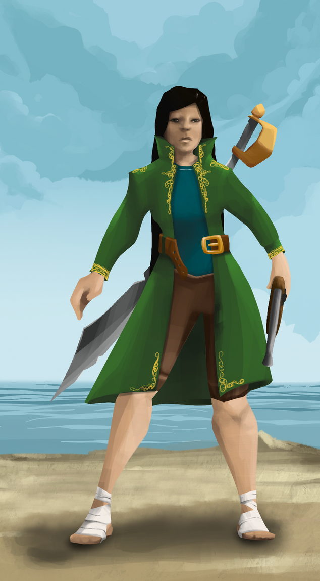 AlgoSeas Pirate #2544 NFT on Algorand