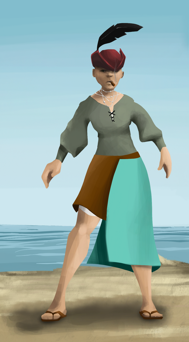 AlgoSeas Pirate #25466 NFT on Algorand