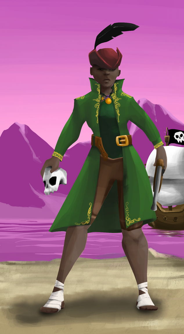 AlgoSeas Pirate #25468 NFT on Algorand