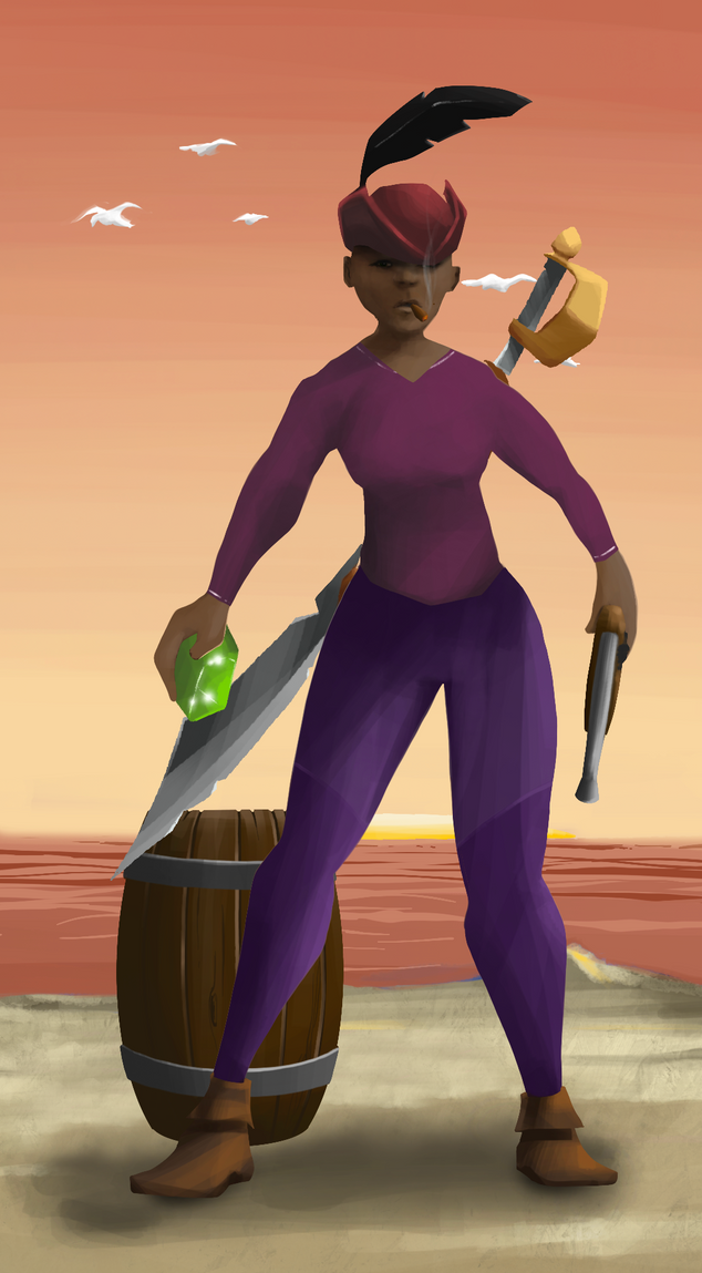 AlgoSeas Pirate #25484 NFT on Algorand