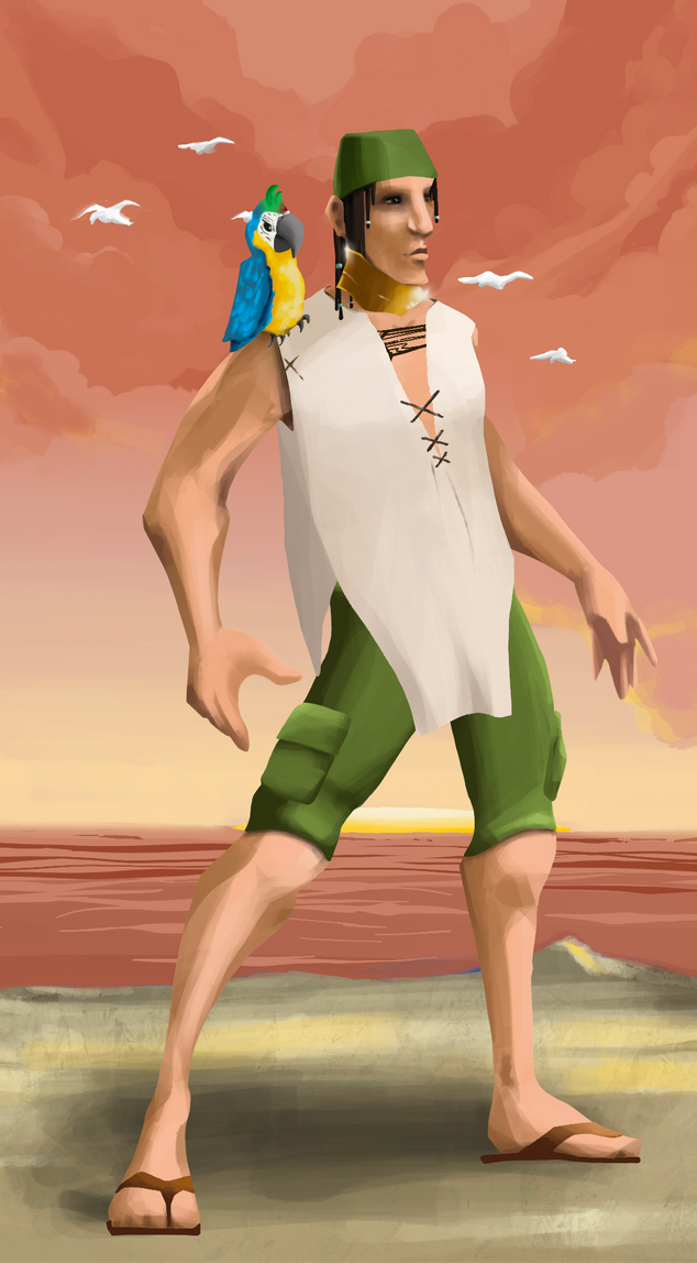 AlgoSeas Pirate #25493 NFT on Algorand