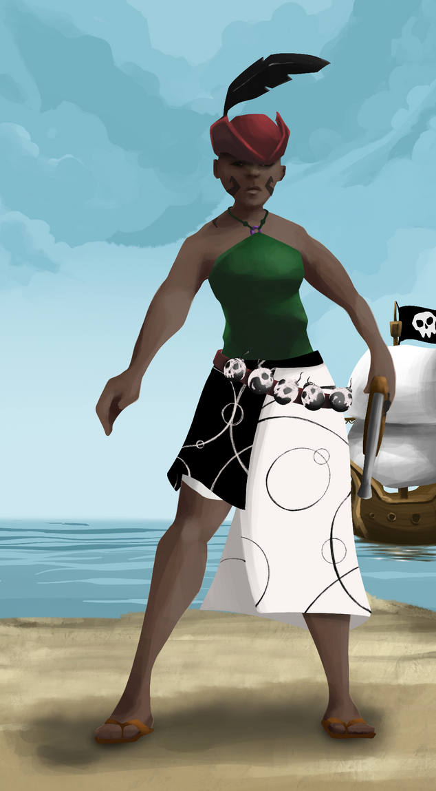 AlgoSeas Pirate #25501 NFT on Algorand