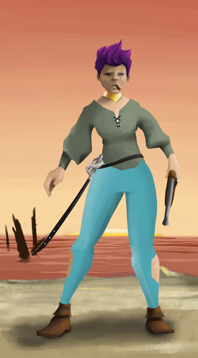 AlgoSeas Pirate #25507 NFT on Algorand
