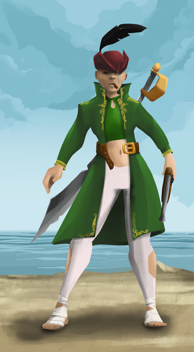 AlgoSeas Pirate #2551 NFT on Algorand