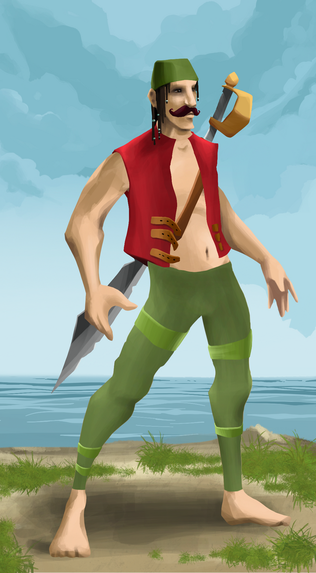 AlgoSeas Pirate #2552 NFT on Algorand