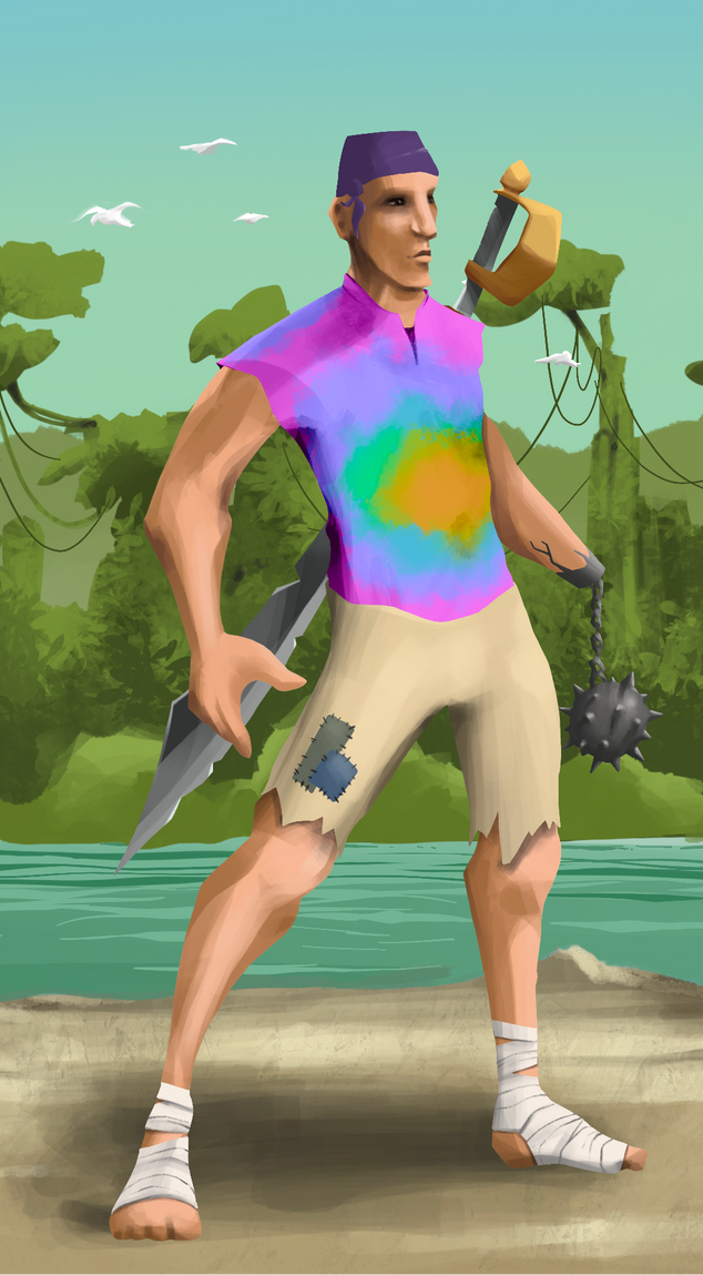 AlgoSeas Pirate #25523 NFT on Algorand