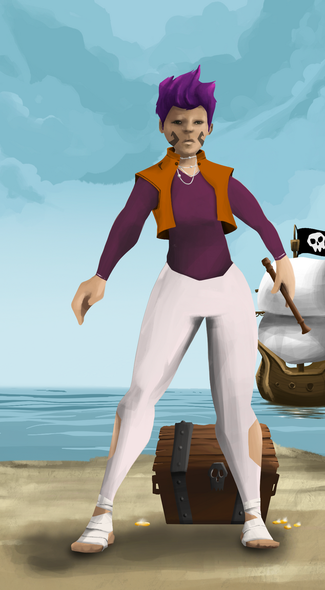 AlgoSeas Pirate #25533 NFT on Algorand