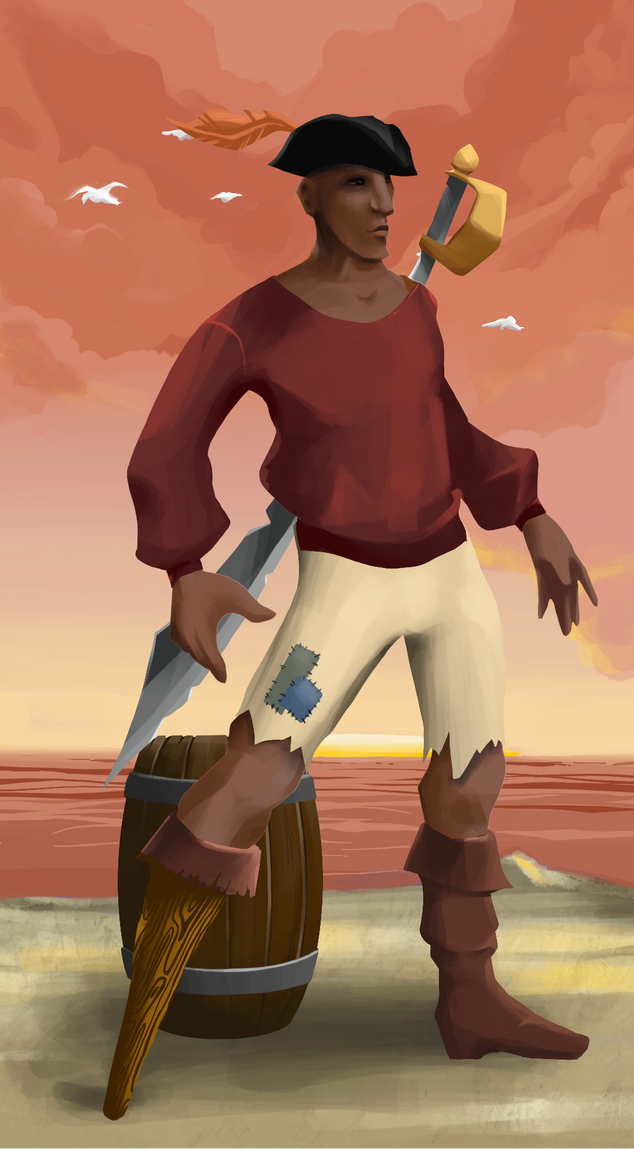 AlgoSeas Pirate #25537 NFT on Algorand