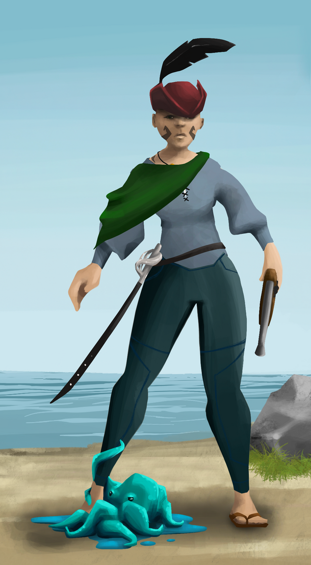 AlgoSeas Pirate #25540 NFT on Algorand