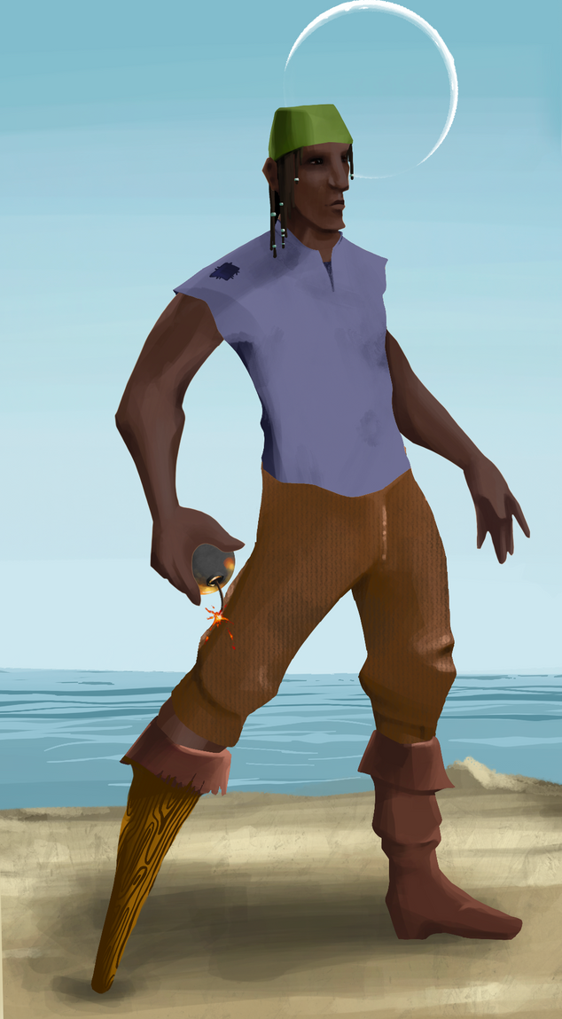 AlgoSeas Pirate #25560 NFT on Algorand