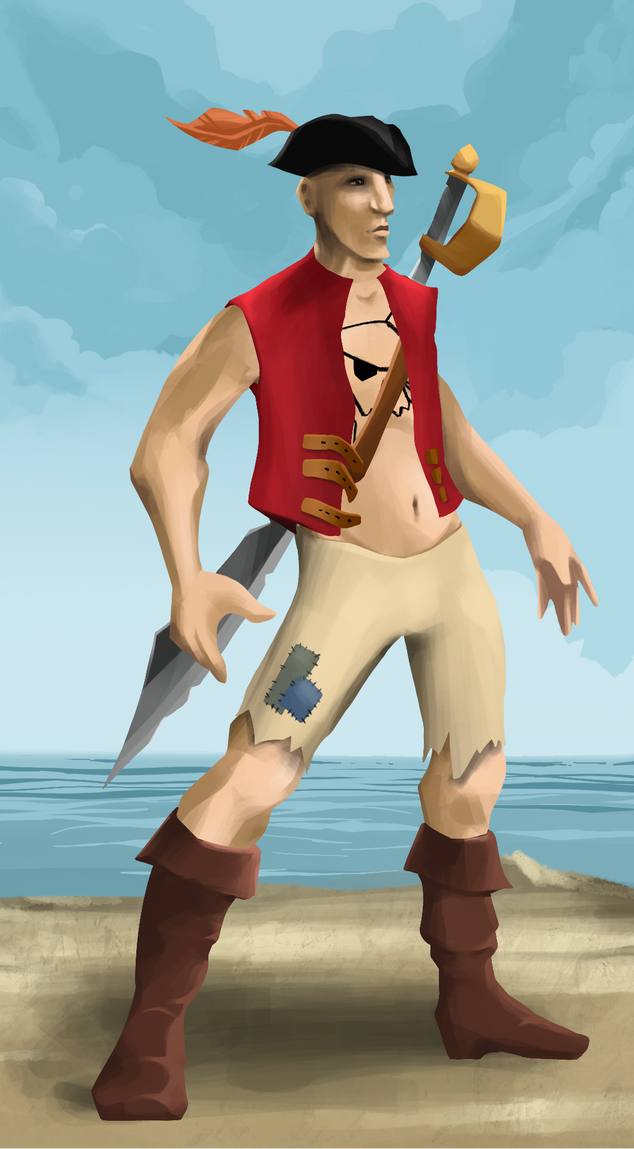 AlgoSeas Pirate #25562 NFT on Algorand