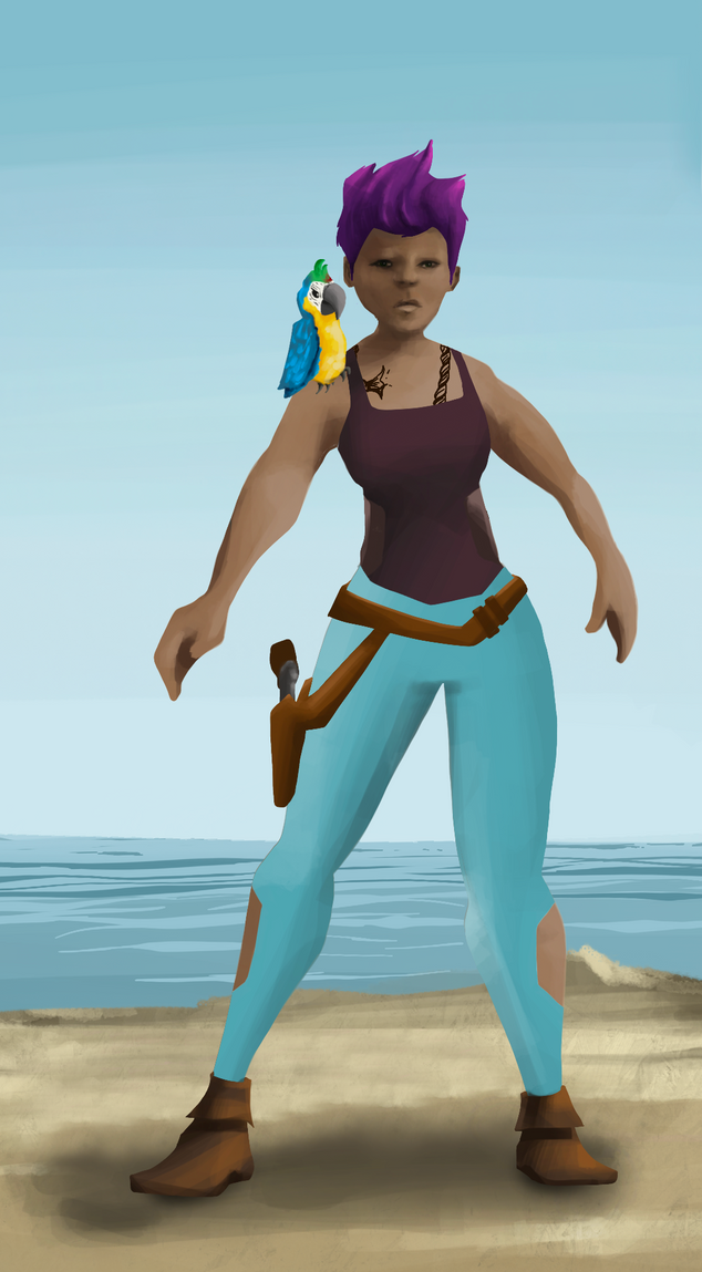 AlgoSeas Pirate #2559 NFT on Algorand