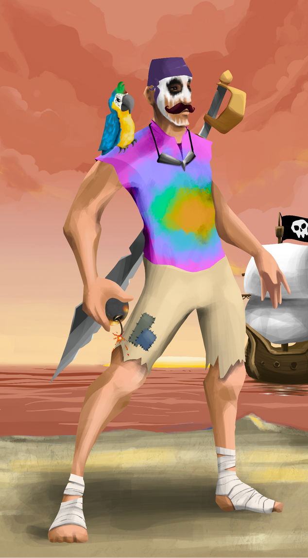 AlgoSeas Pirate #25593 NFT on Algorand