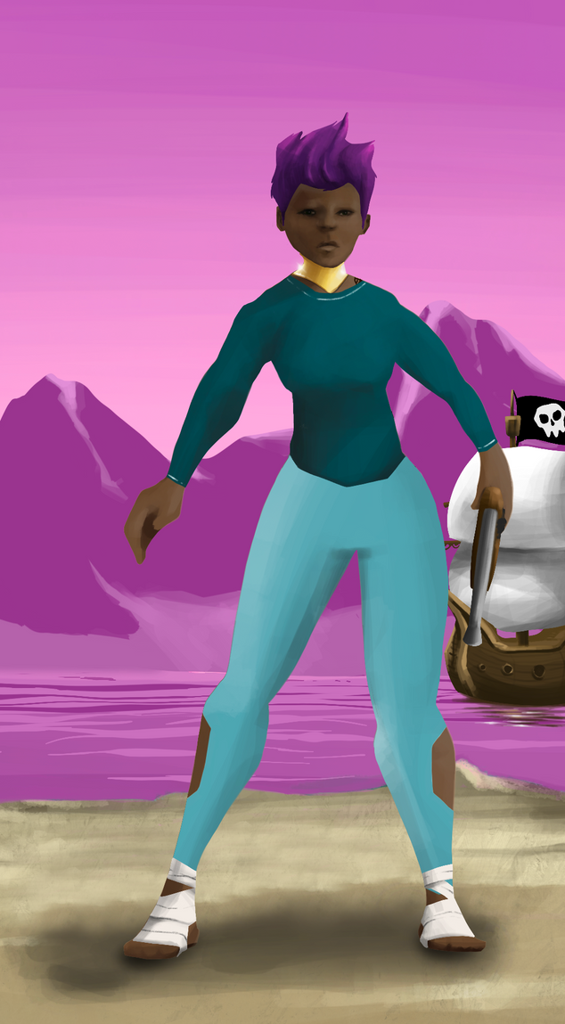 AlgoSeas Pirate #25595 NFT on Algorand