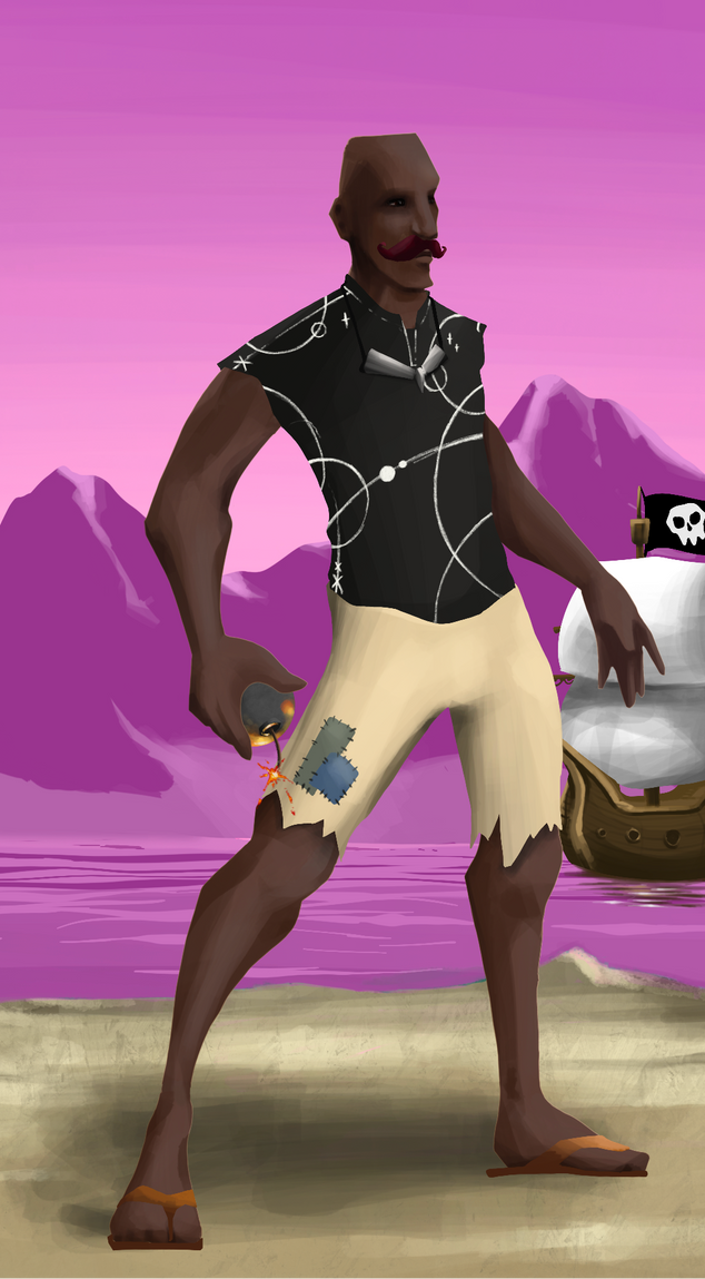 AlgoSeas Pirate #25639 NFT on Algorand