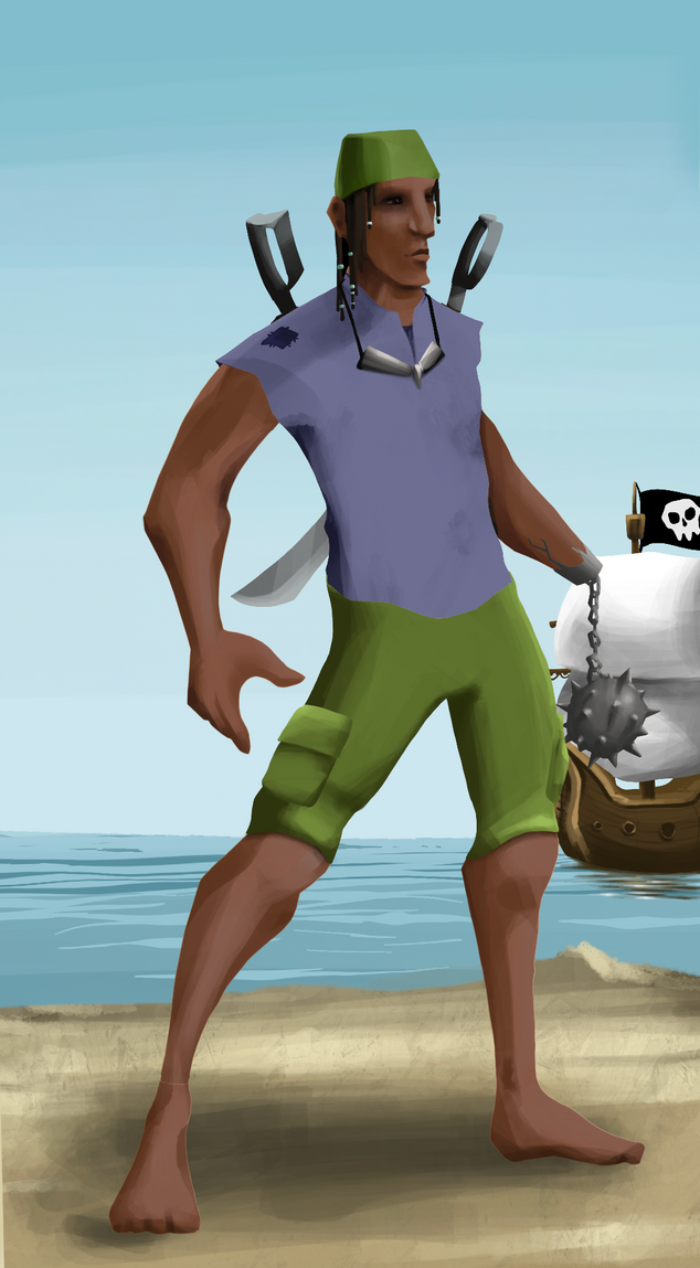 AlgoSeas Pirate #25657 NFT on Algorand