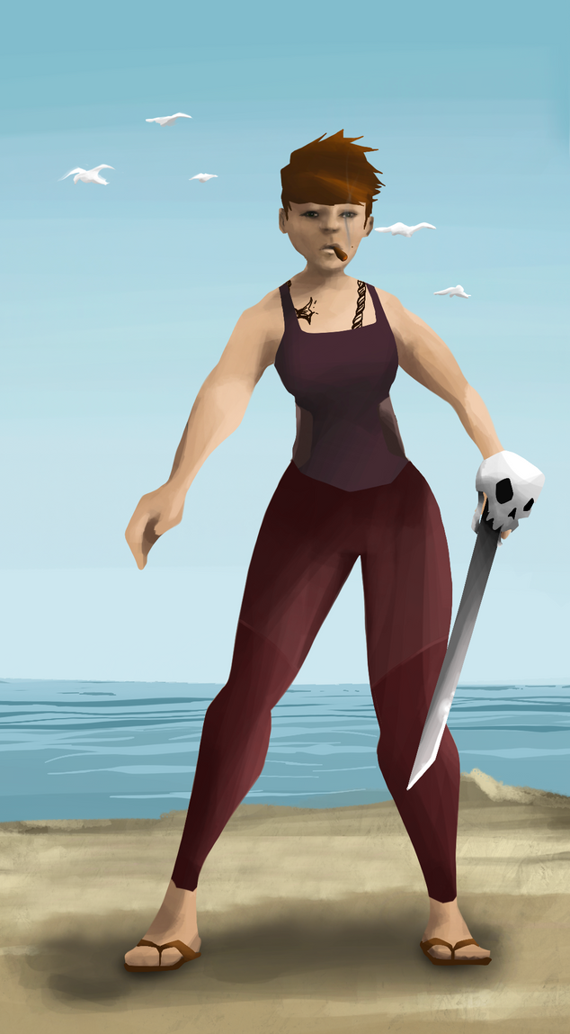 AlgoSeas Pirate #25685 NFT on Algorand