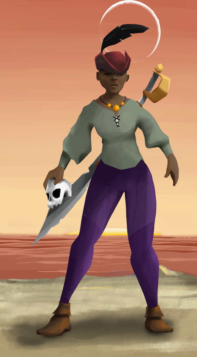 AlgoSeas Pirate #25702 NFT on Algorand