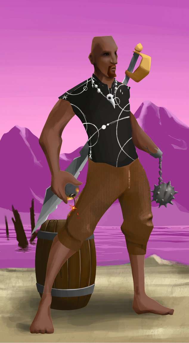 AlgoSeas Pirate #25704 NFT on Algorand