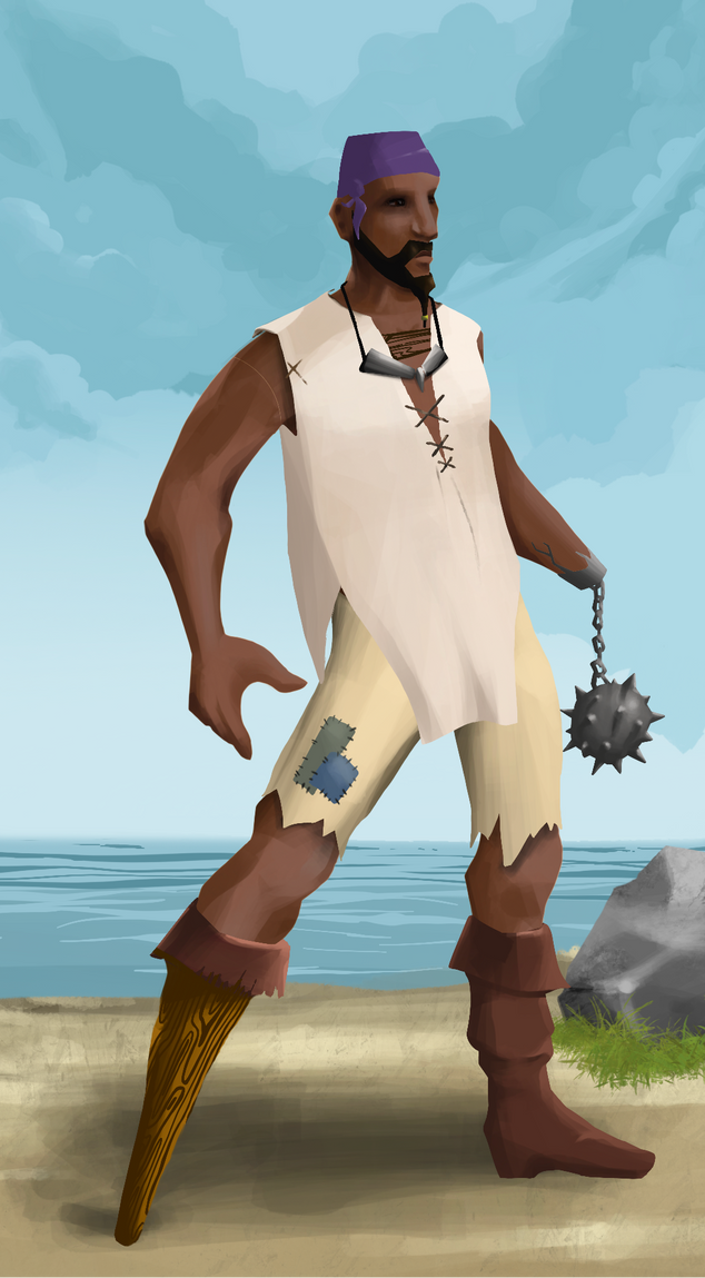 AlgoSeas Pirate #25745 NFT on Algorand