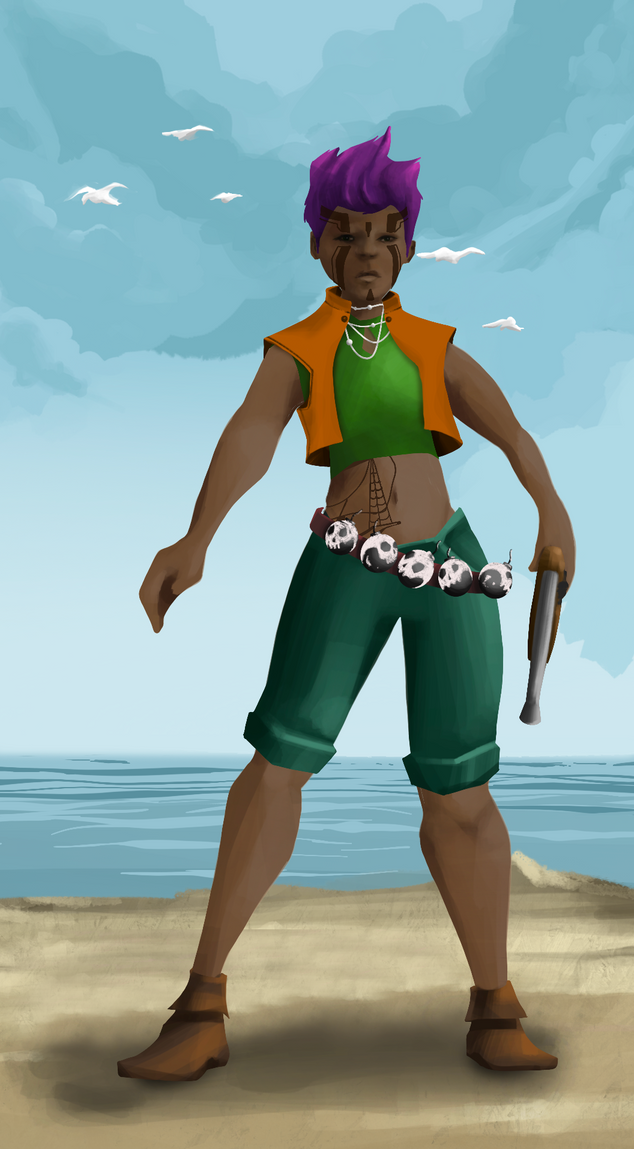 AlgoSeas Pirate #25766 NFT on Algorand