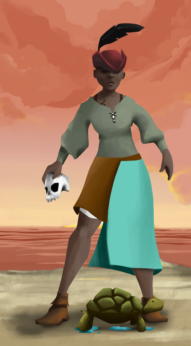 AlgoSeas Pirate #2577 NFT on Algorand