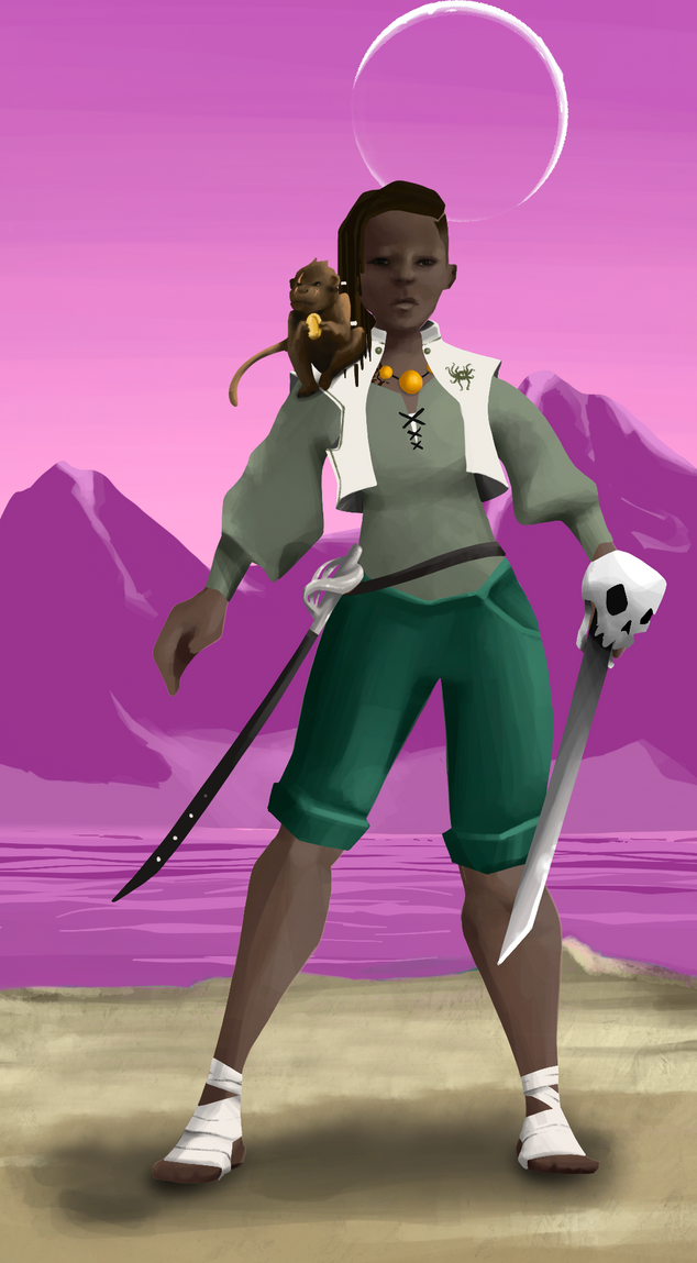 AlgoSeas Pirate #25771 NFT on Algorand