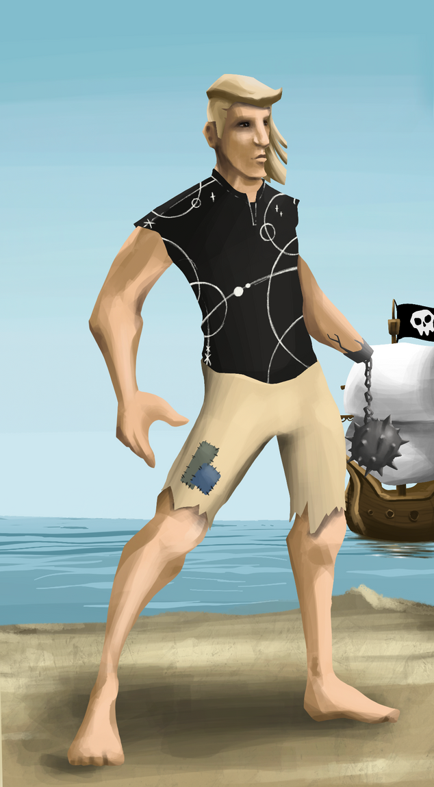 AlgoSeas Pirate #25779 NFT on Algorand