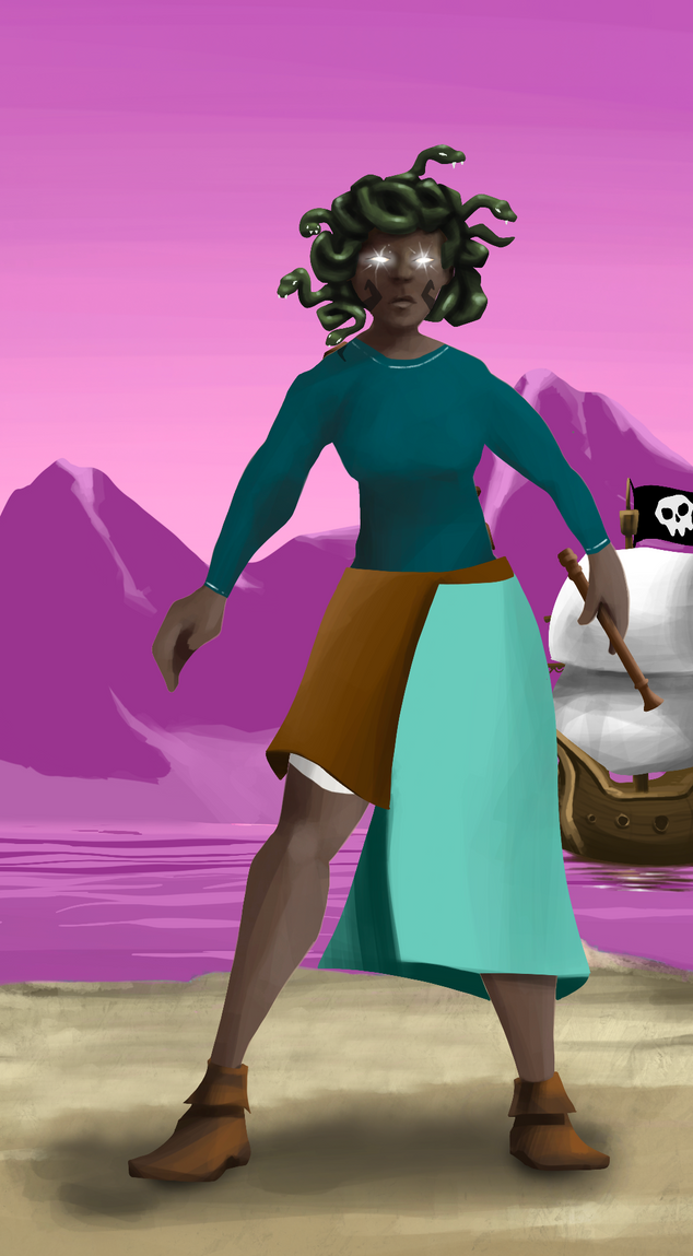 AlgoSeas Pirate #25790 NFT on Algorand