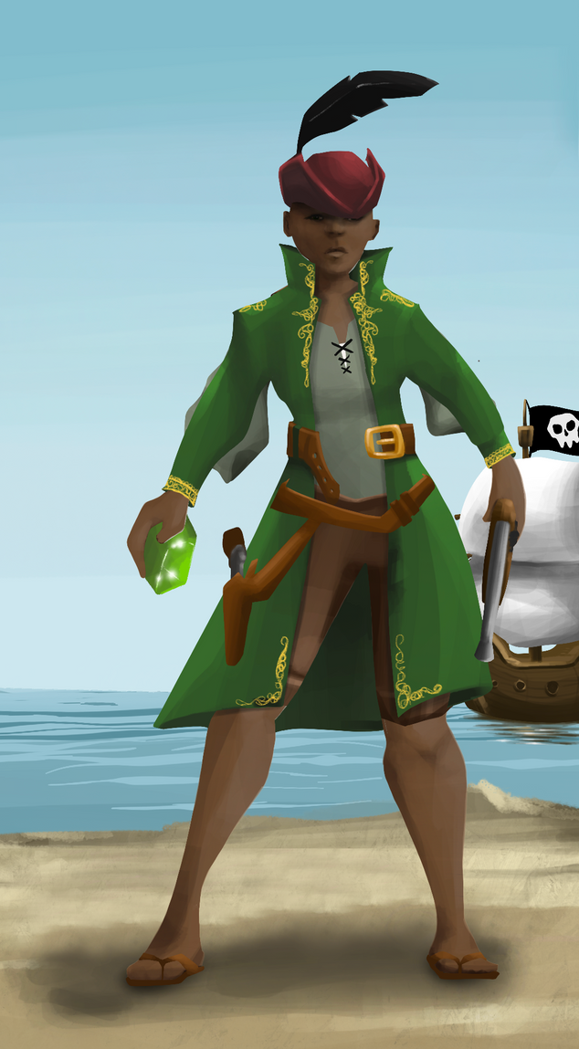 AlgoSeas Pirate #25813 NFT on Algorand