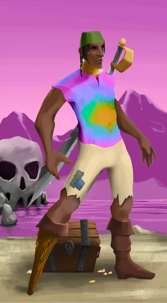 AlgoSeas Pirate #25817 NFT on Algorand