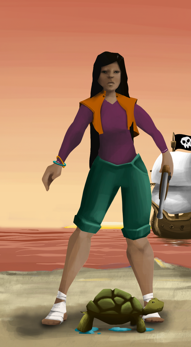 AlgoSeas Pirate #25820 NFT on Algorand