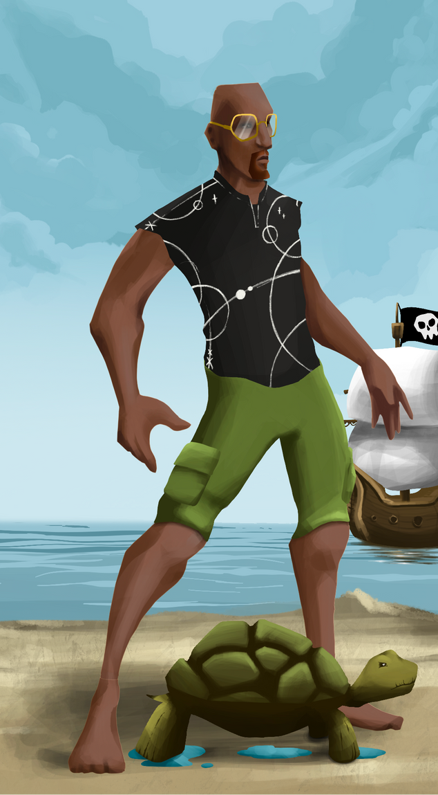 AlgoSeas Pirate #2583 NFT on Algorand