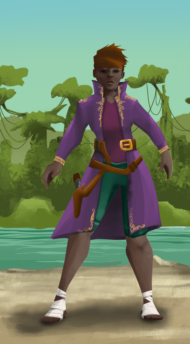 AlgoSeas Pirate #2585 NFT on Algorand