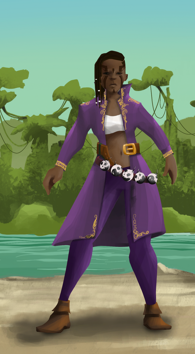 AlgoSeas Pirate #25853 NFT on Algorand